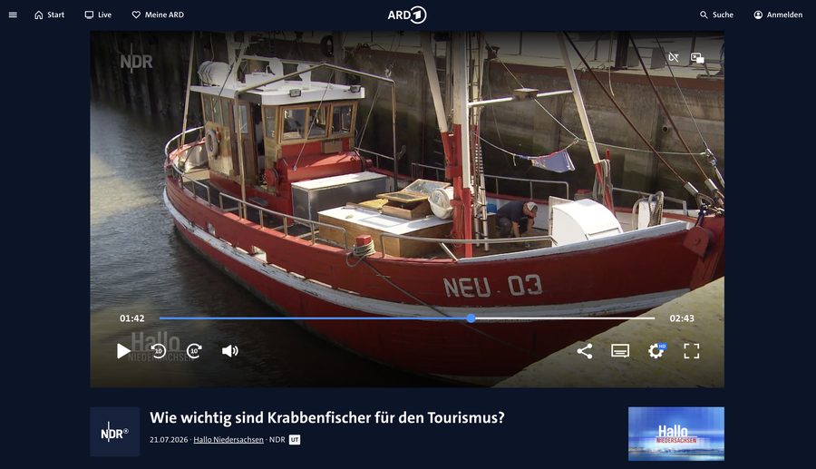Screenshot NDR Hallo Niedersachsen – Sperber NEU 03